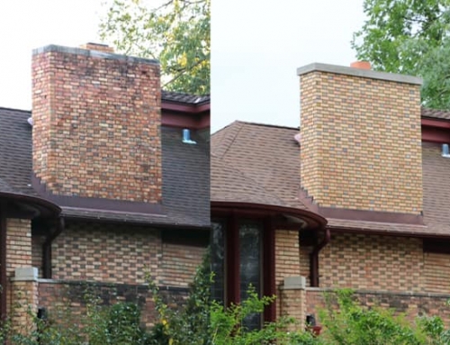 Frank Lloyd Wright chimney